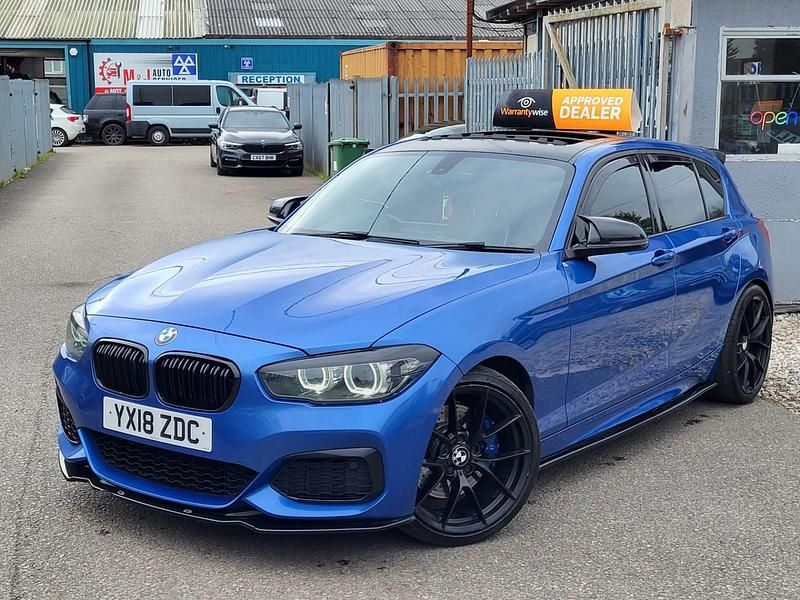 Used BMW M140 M Sport 2018 Blue Hatchback