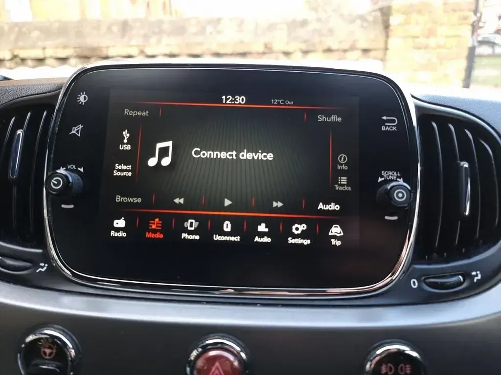 Used Fiat 500 S 69 HP (50 kW) 2017 Red Hatchback