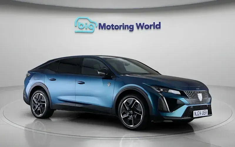 Usado Peugeot 408 GT 131 CV (96 kW) 2024 Azul SUV