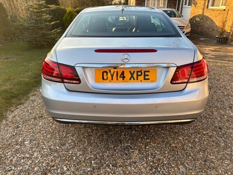 Used Mercedes E220 SE 2014 Silver Coupe