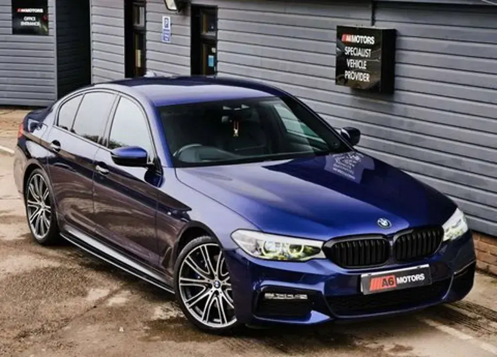 Used BMW 540 M Sport 2018 Blue Sedan