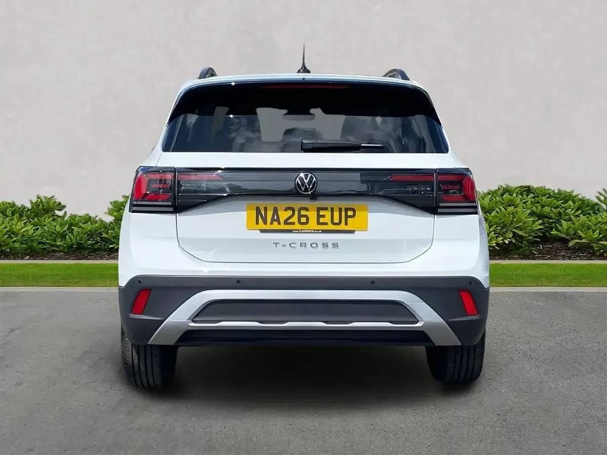 New VW T-Cross Match 95 HP (69 kW) 2026 White SUV