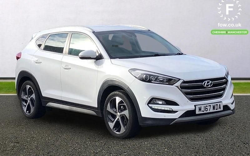Used Hyundai Tucson Edition 177 HP (130 kW) 2017 White SUV