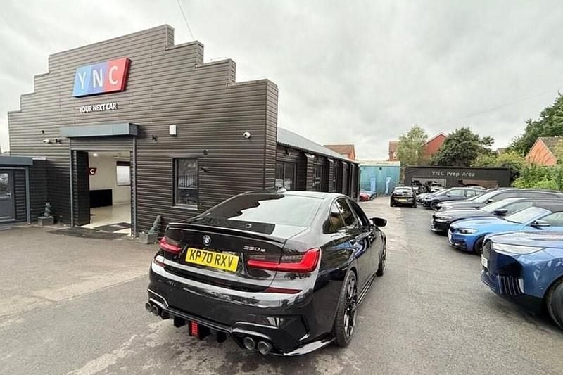 Black Used 2020 BMW 330e M Sport Sedan | £20,491 (A bit pricey) - Image 1/1