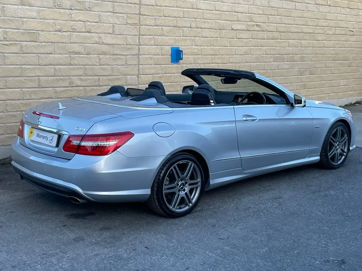 Used Mercedes E350 2011 Silver Cabriolet