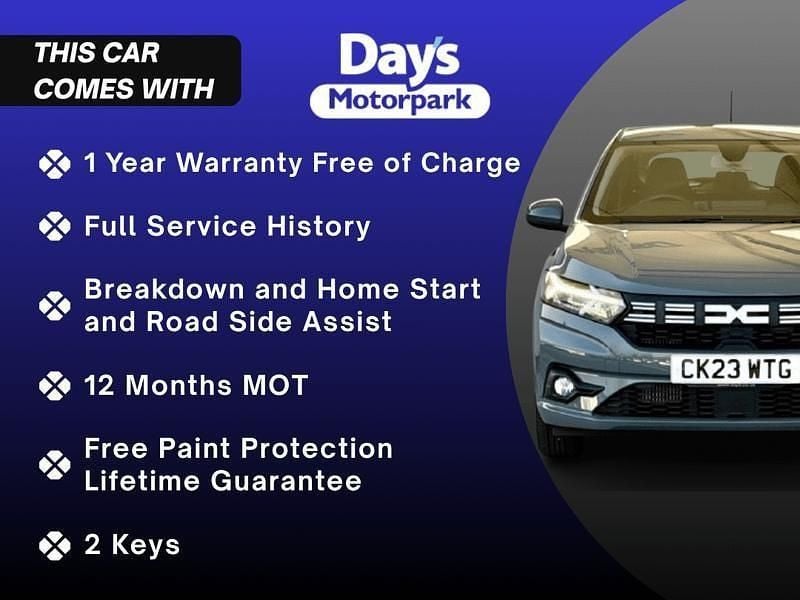 Used Dacia Sandero Expression 100 HP (73 kW) 2023 Grey Hatchback