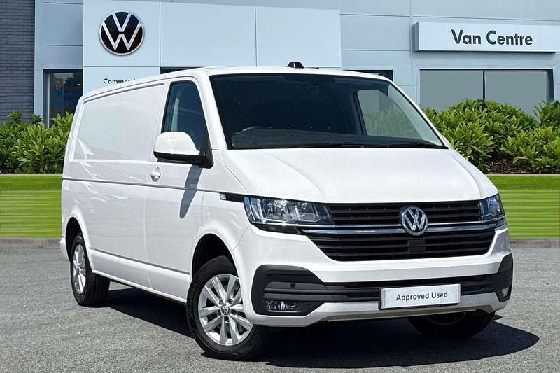 White Used 2024 VW T6.1 Highline Van | £42,949 (Expensive) - Image 1/4