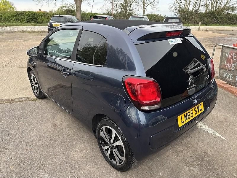 Used Citroën C1 Flair 68 HP (50 kW) 2015 Blue Hatchback