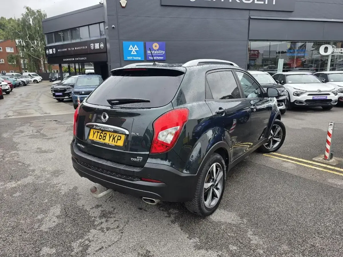 Used SsangYong Korando 176 HP (129 kW) 2018 Green SUV
