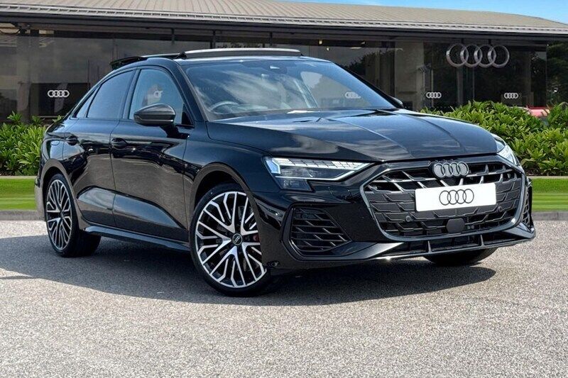 Black New 2025 Audi S3 Advanced Sedan | £49,150 (Fair price) - Image 1/4