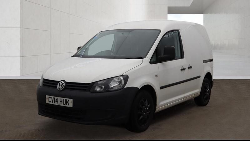 Begagnad VW Caddy Startline 75 HK (55 kW) 2014 Vit Minibuss