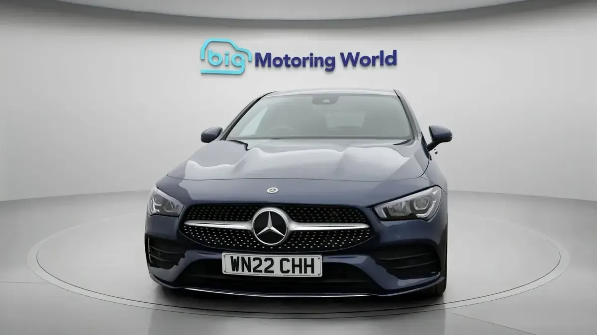 Used Mercedes CLA220 AMG Line Premium 2022 Blue Sedan