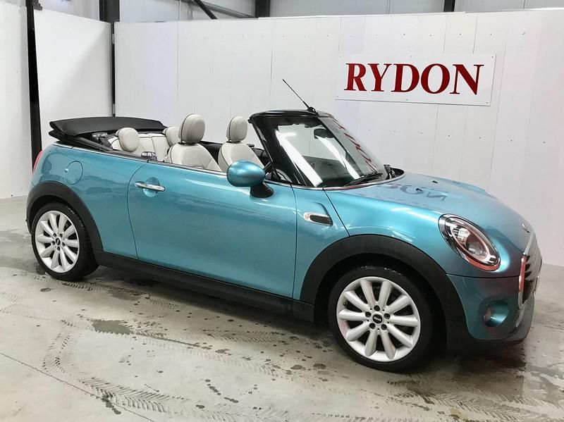 Turquoise Used 2018 Mini Cooper Cabriolet Cabriolet | £12,995 (A bit pricey) - Image 1/4