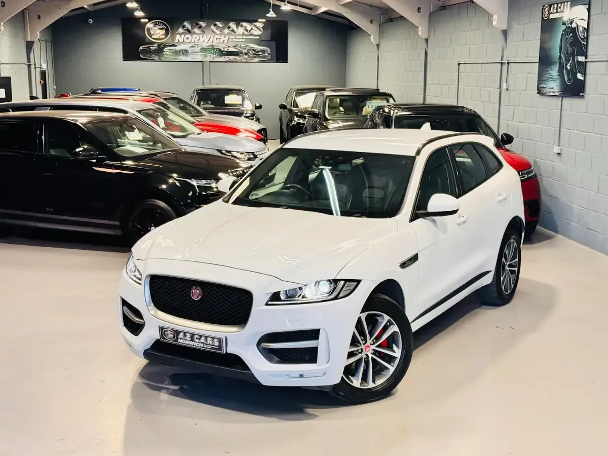 Used Jaguar F-Pace R-Sport 180 HP (132 kW) 2016 White SUV