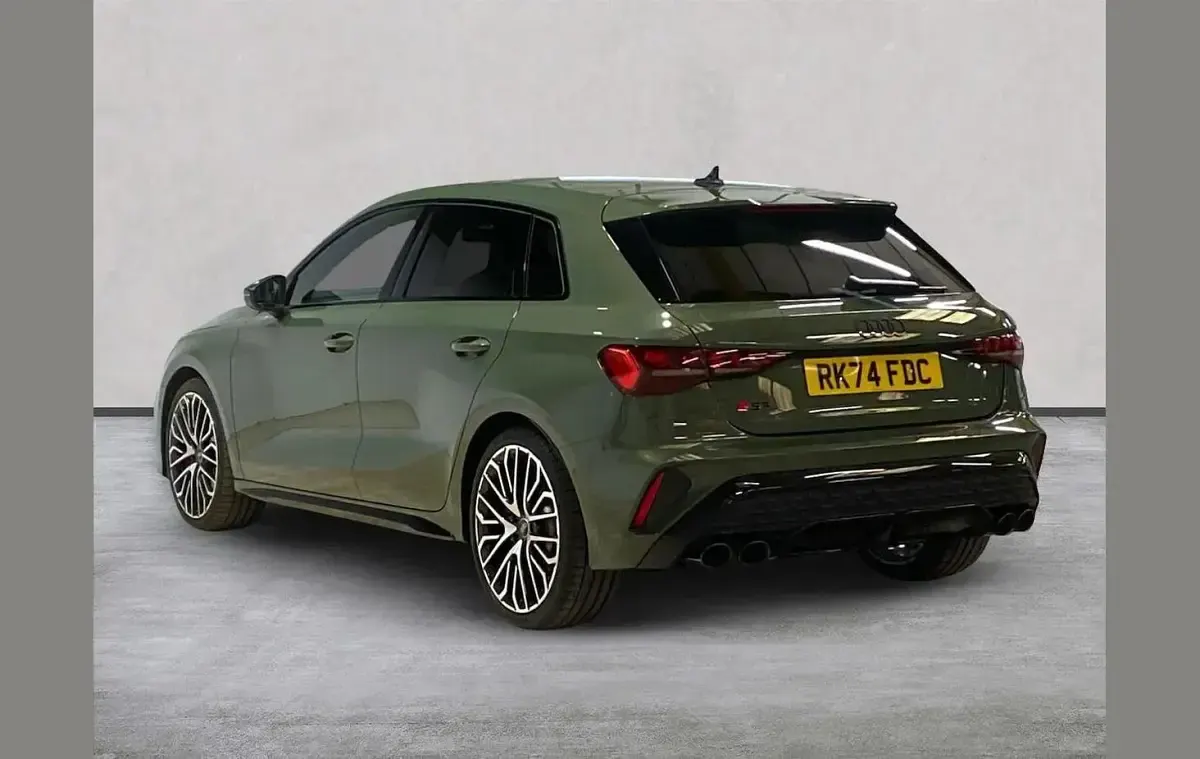 Used Audi S3 Sportback Black Edition 333 HP (244 kW) 2024 Green Hatchback