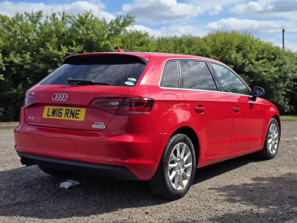 Used Audi A3 2016 Red Hatchback