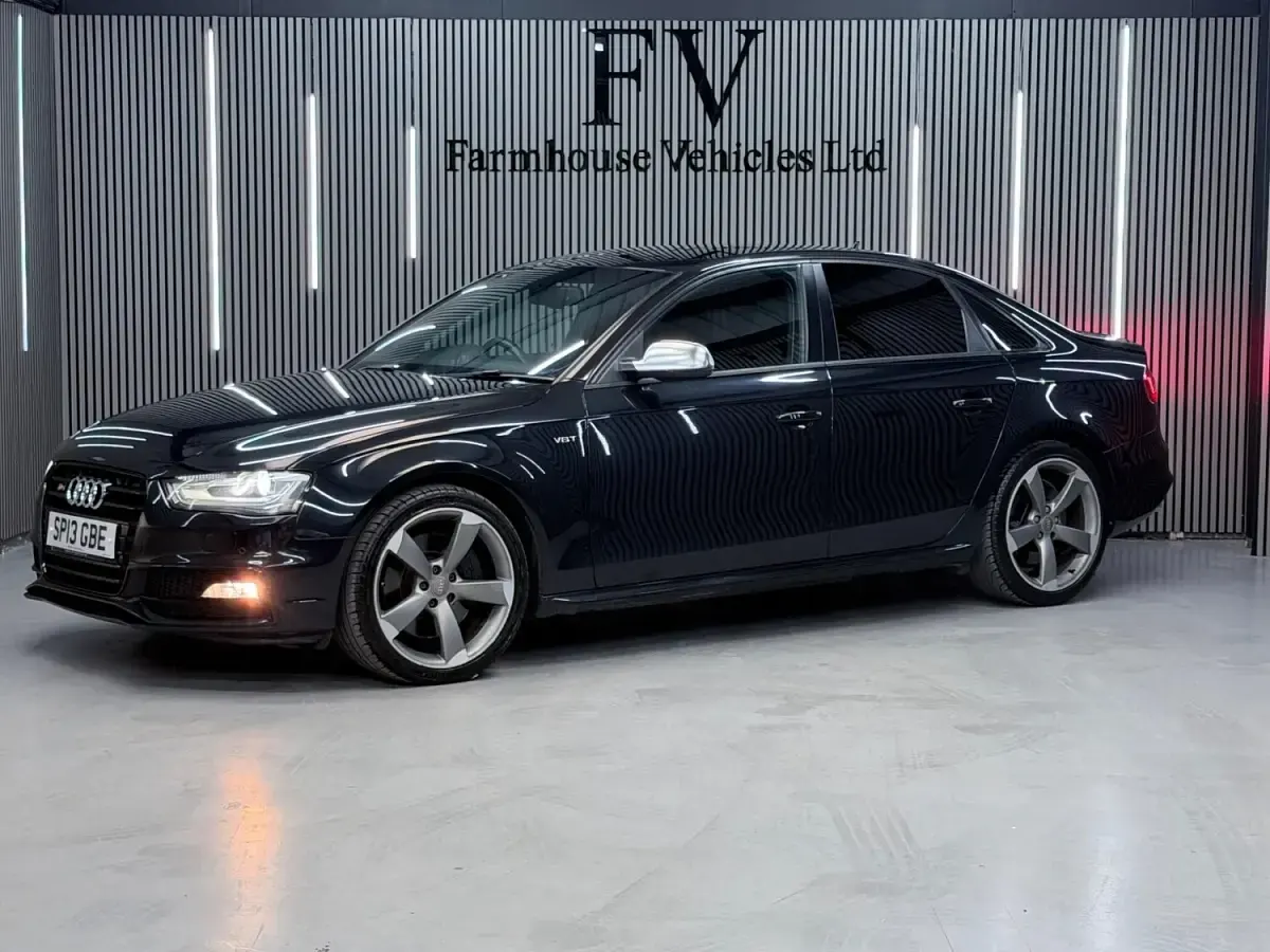 Used Audi S4 Black Edition 333 HP (244 kW) 2013 Black Sedan