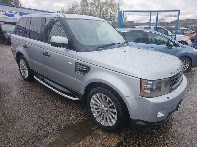 Silver Used 2010 Land Rover Range Rover Sport HSE SUV | £5,000 (Good price) - Image 1/4
