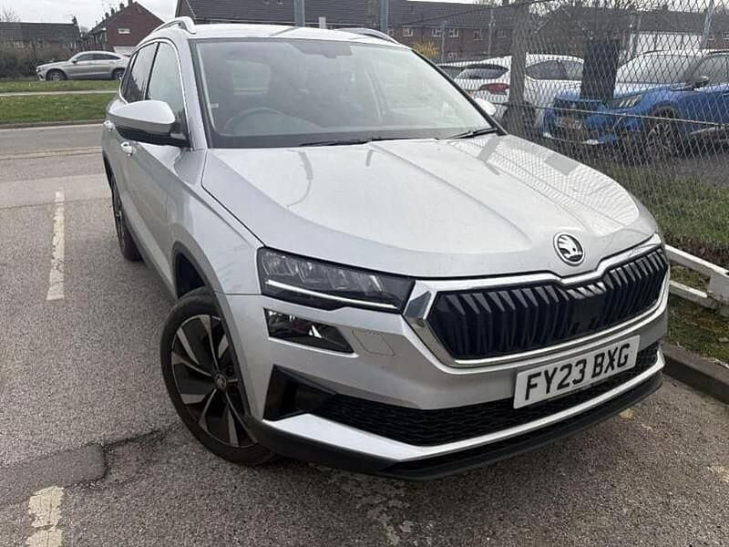 Used Skoda Karoq SE L 150 HP (110 kW) 2023 Brilliant silver metallic SUV