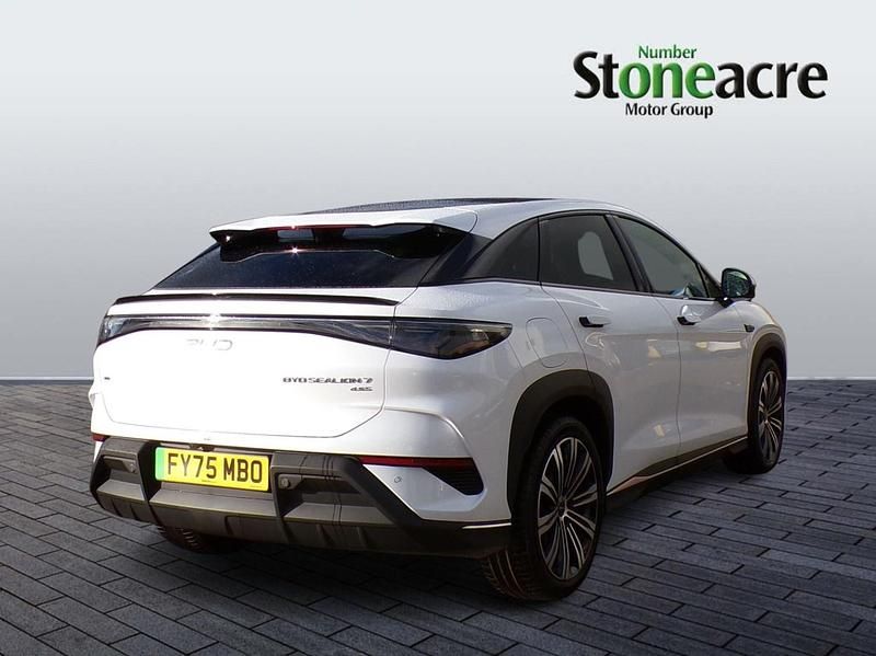 Used BYD Sealion 7 389 kW (530 HP) 2025 White SUV