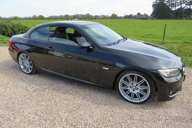 Used BMW 325 Cabriolet M Sport 2008 Black Cabriolet