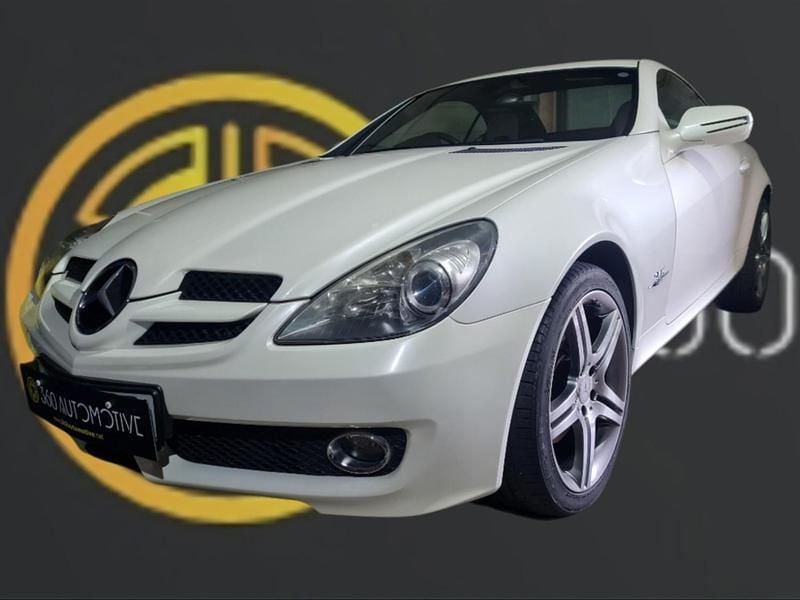 White Used 2009 Mercedes SLK200 2LOOK Edition Cabriolet | £6,499 (Expensive) - Image 1/3