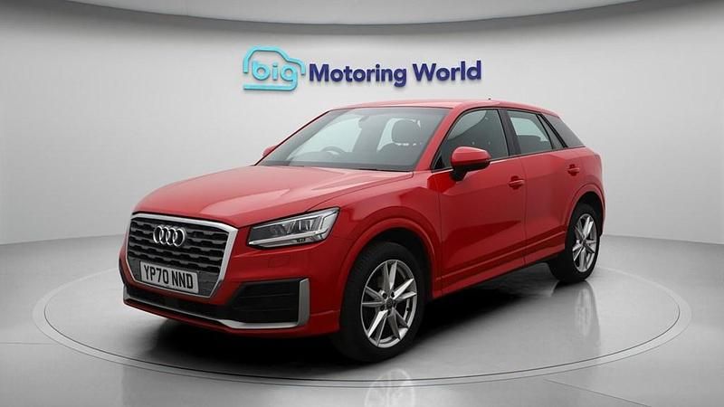 Used Audi Q2 S-Line 116 HP (85 kW) 2020 Red SUV