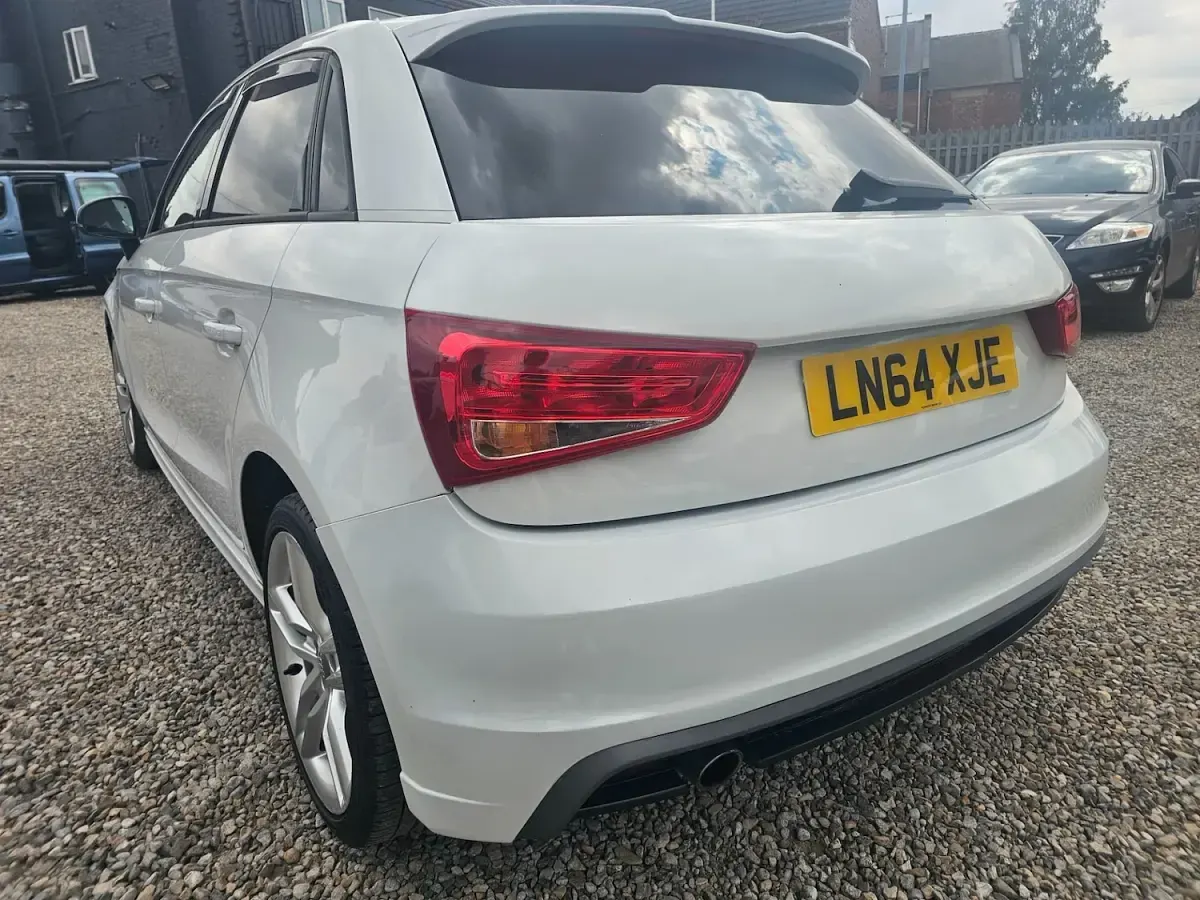 Used Audi A1 S-Line 2014 White Hatchback
