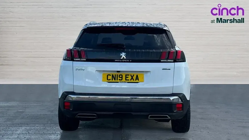 Used Peugeot 3008 Premium 131 HP (96 kW) 2019 White SUV