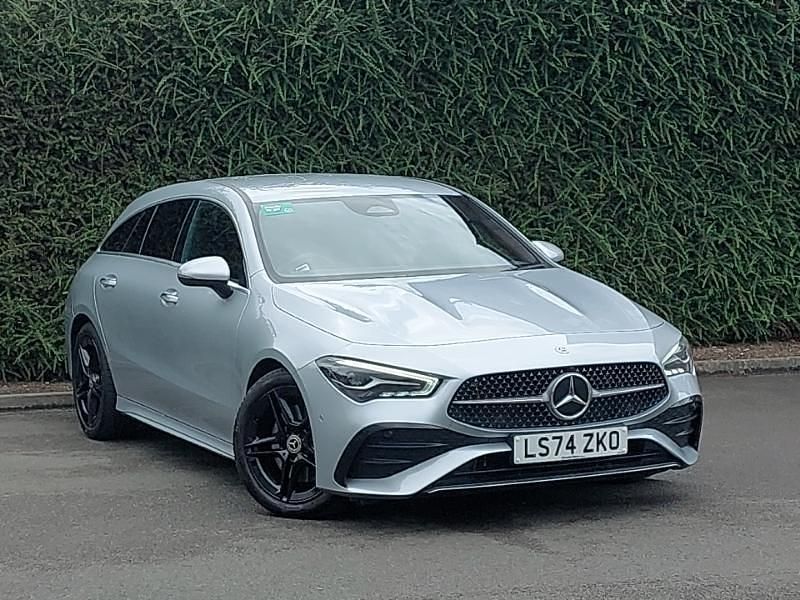 Silver Used 2024 Mercedes CLA200 Executive Estate | £28,698 (Expensive) - Image 1/4