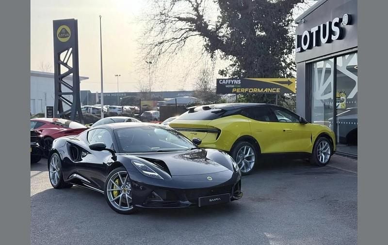 New Lotus Emira 399 HP (293 kW) 2025 Blue Coupe