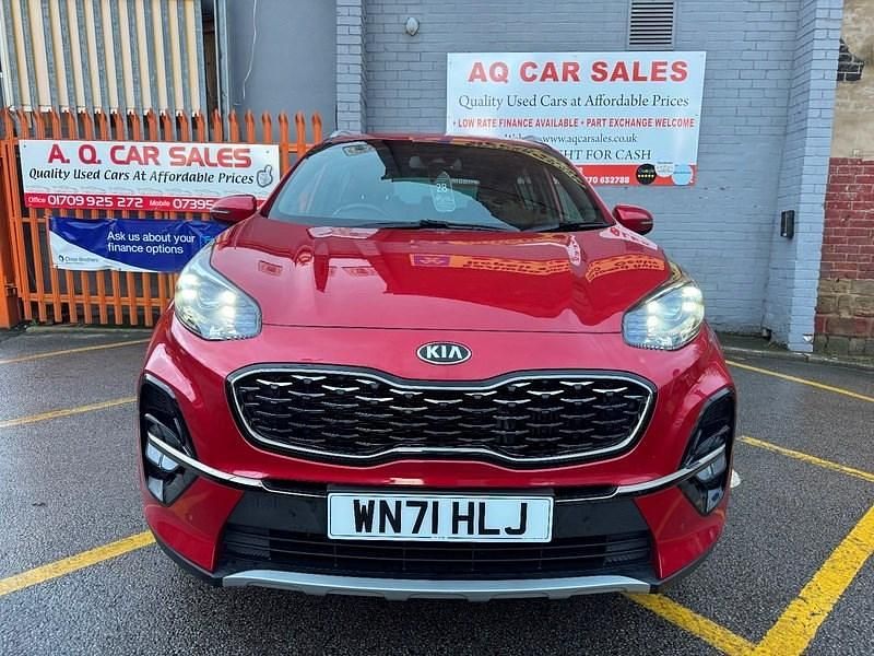 Used Kia Sportage GT-Line 174 HP (127 kW) 2021 Red SUV