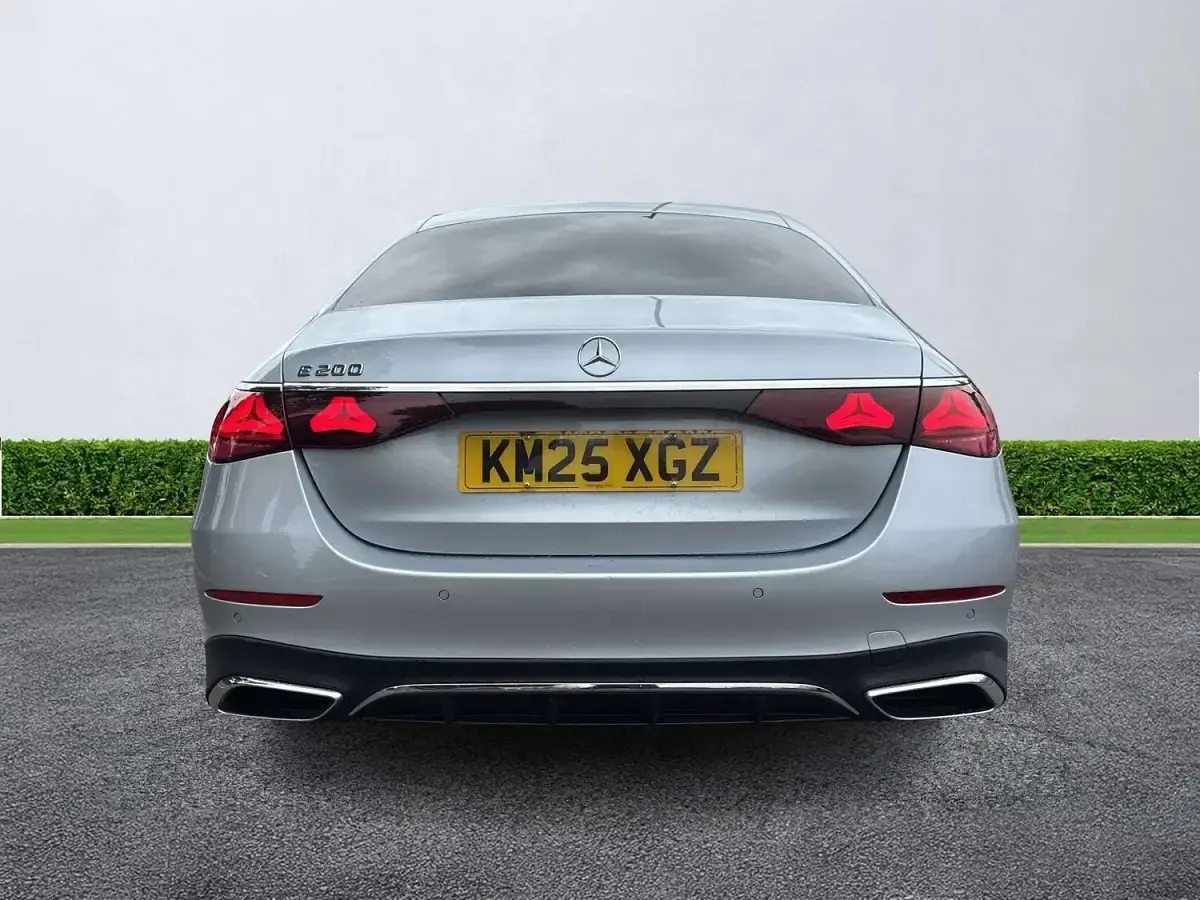 Used Mercedes E200 AMG line 2025 Silver Sedan