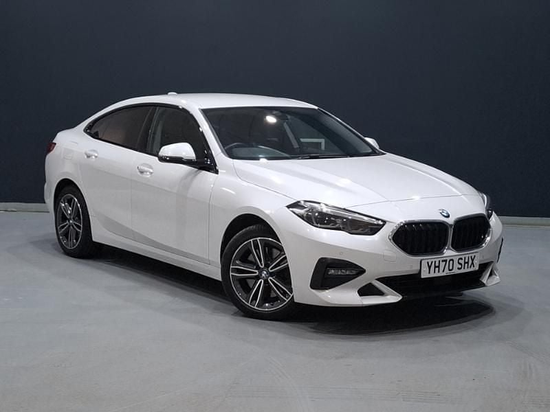 White Used 2020 BMW 220 Sport Line Sedan | £18,798 (Fair price) - Image 1/4