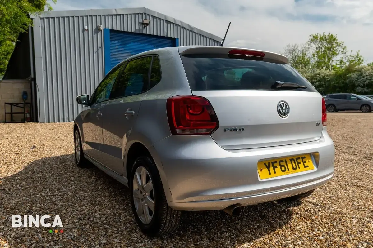 Used VW Polo Match 85 HP (62 kW) 2011 Silver Hatchback