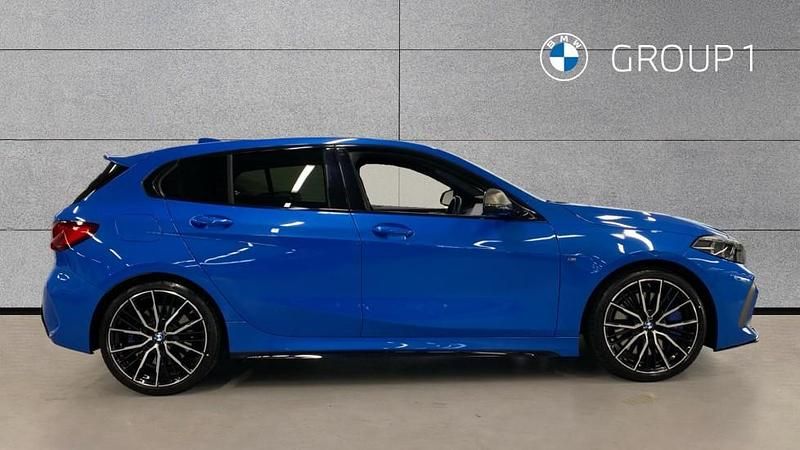 Used BMW M135 Shadowline 306 HP (225 kW) 2022 Blue Hatchback