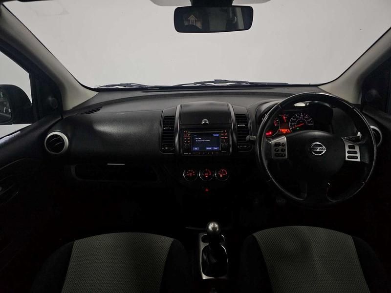 Begagnad Nissan Note N-TEC 88 HK (64 kW) 2011 Svart Halvkombi