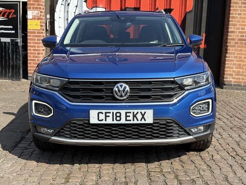 Used VW T-Roc SEL 150 HP (110 kW) 2018 Blue SUV