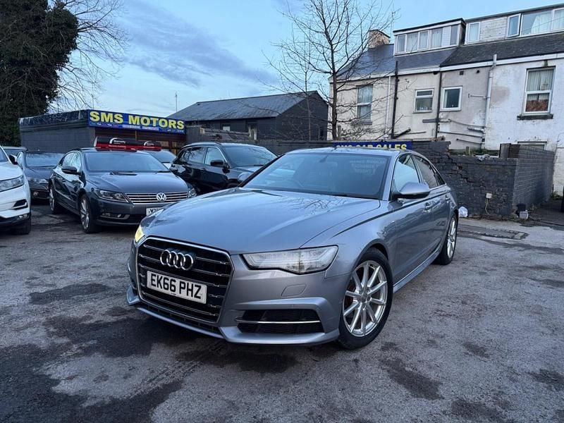 Used Audi A6 S-Line 218 HP (160 kW) 2016 Grey Sedan