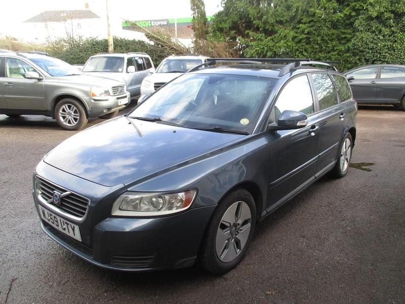 Used Volvo V50 109 HP (80 kW) 2009 Blue Estate