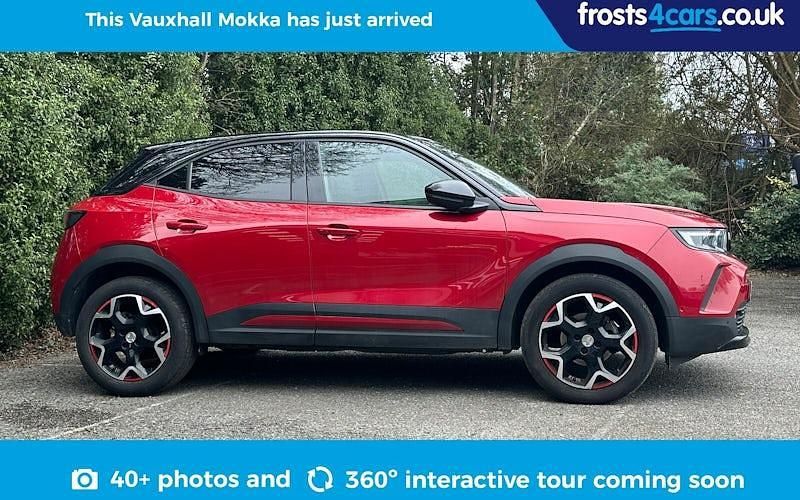 Used Vauxhall Mokka GS Line 131 HP (96 kW) 2022 Red SUV