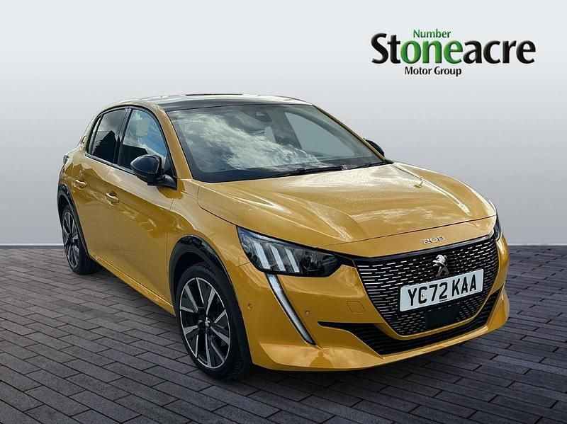 Yellow Used 2022 Peugeot 208 GTi Hatchback | £12,494 (Good price) - Image 1/4