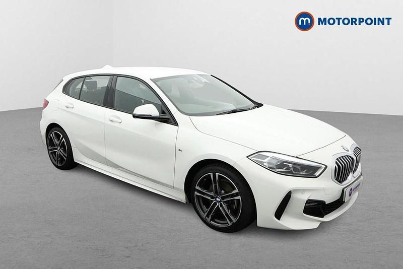 White Used 2023 BMW 118 M Sport Hatchback | £20,749 (Fair price) - Image 1/4