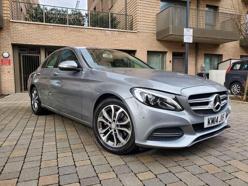 Silver Used 2014 Mercedes C200 Sedan | £6,995 (Good price) - Image 1/4