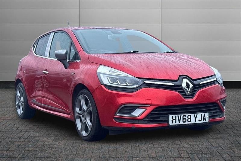 Used Renault Clio IV GT-Line 90 HP (66 kW) 2018 Red Hatchback