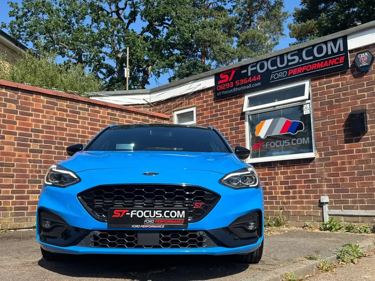 Used Ford Focus ST 2021 Blue Hatchback
