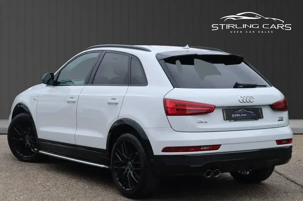 Used Audi Q3 Black Edition 150 HP (110 kW) 2018 White SUV