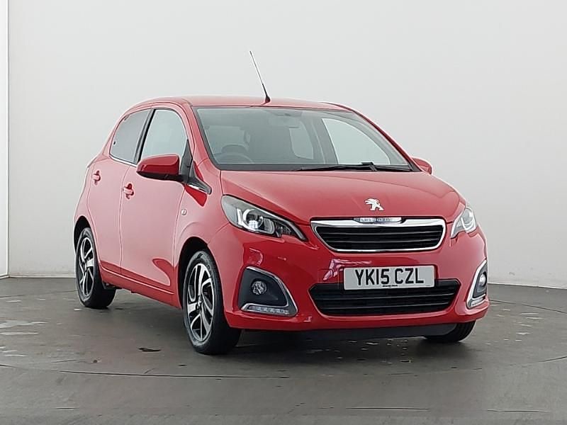 Red Used 2015 Peugeot 108 Allure Hatchback | £4,998 (Fair price) - Image 1/4