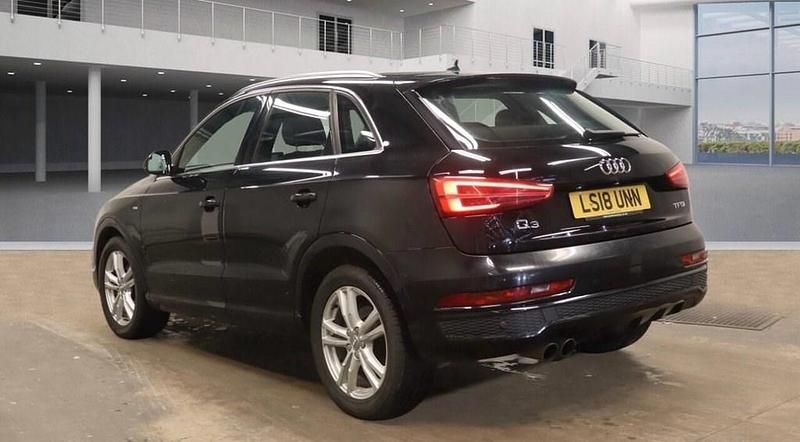 Used Audi Q3 S-Line 150 HP (110 kW) 2018 Black SUV
