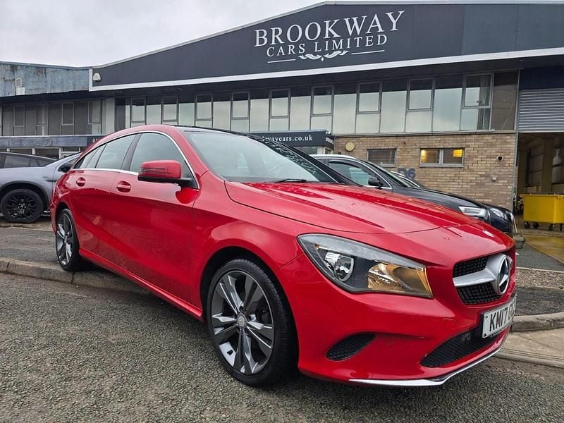 Used Mercedes CLA220 2017 Red Sedan
